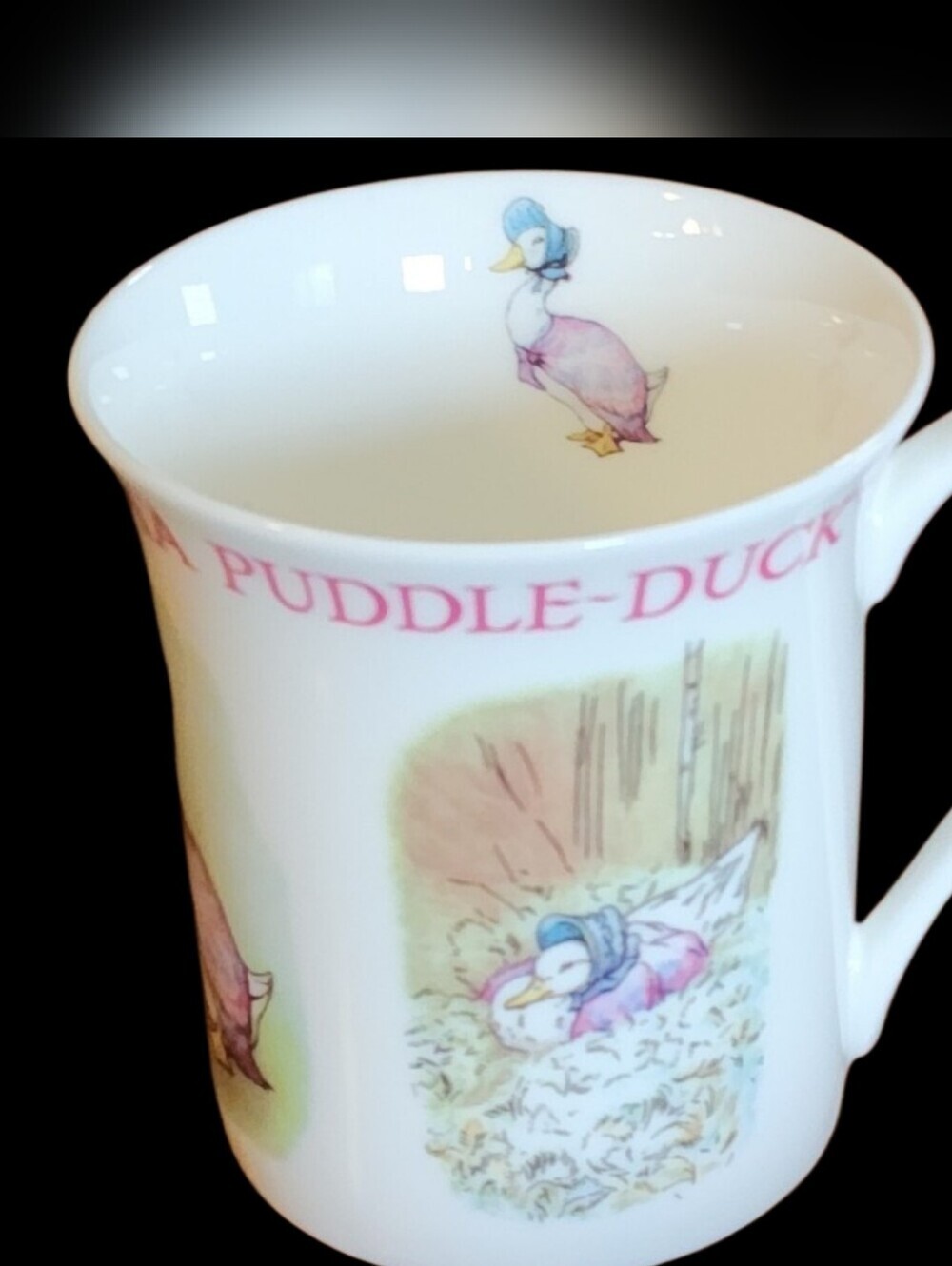 🦆Beatrix Potter Queens Kitchen 2007 JEMIMA PUDDLE DUCK MUG CUP Frederick Warne
